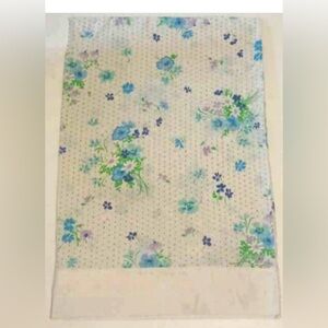 🪻🛌Vintage Bedding Large Floral Cottage Core Pillowcase EUC